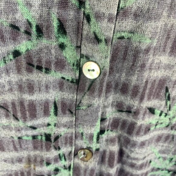 Logo By Lori Goldstein‎ Women’s Tie Dye Button Down Cardigan Sweater Size M 9100 - Picture 4 of 10